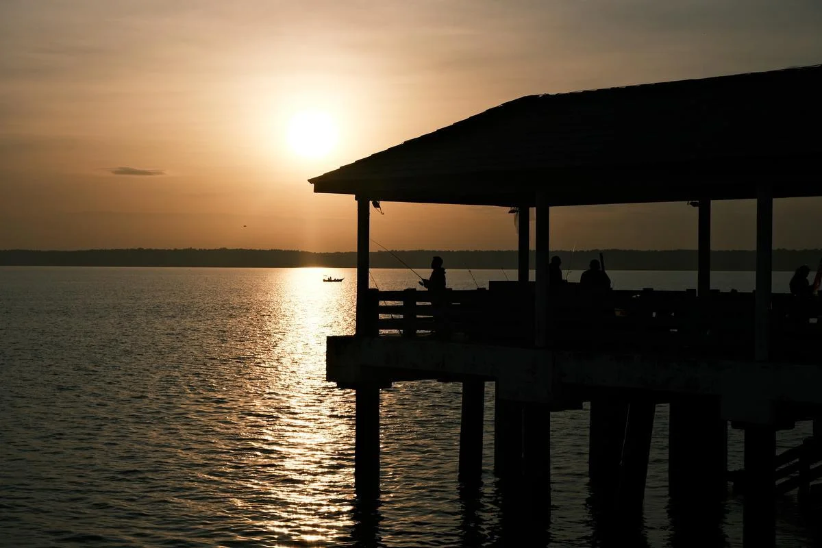 Pulau Ketam through lens